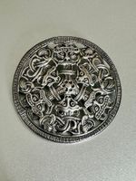 Vintage 925 Silber Wikinger Anhänger/Brosche, David Andersen