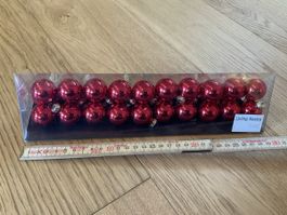 Migros Christbaumkugeln, 30 Stk. Rot