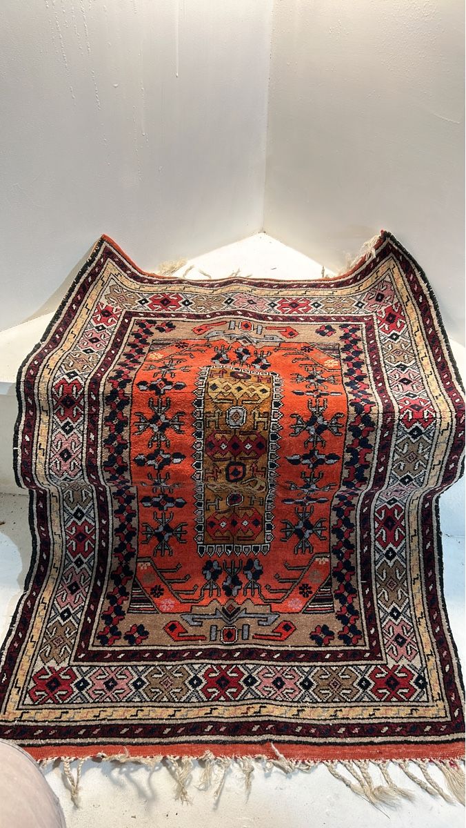 Tappeti: Schöner Orientteppich mit Fransen 110x76 – Usato da Madiswil venduto da Bilranis1071