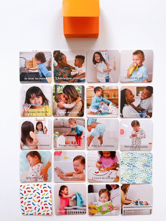 Let's Map It Out Routine Cards Cartes routines Lovevery FR (Neu und ...