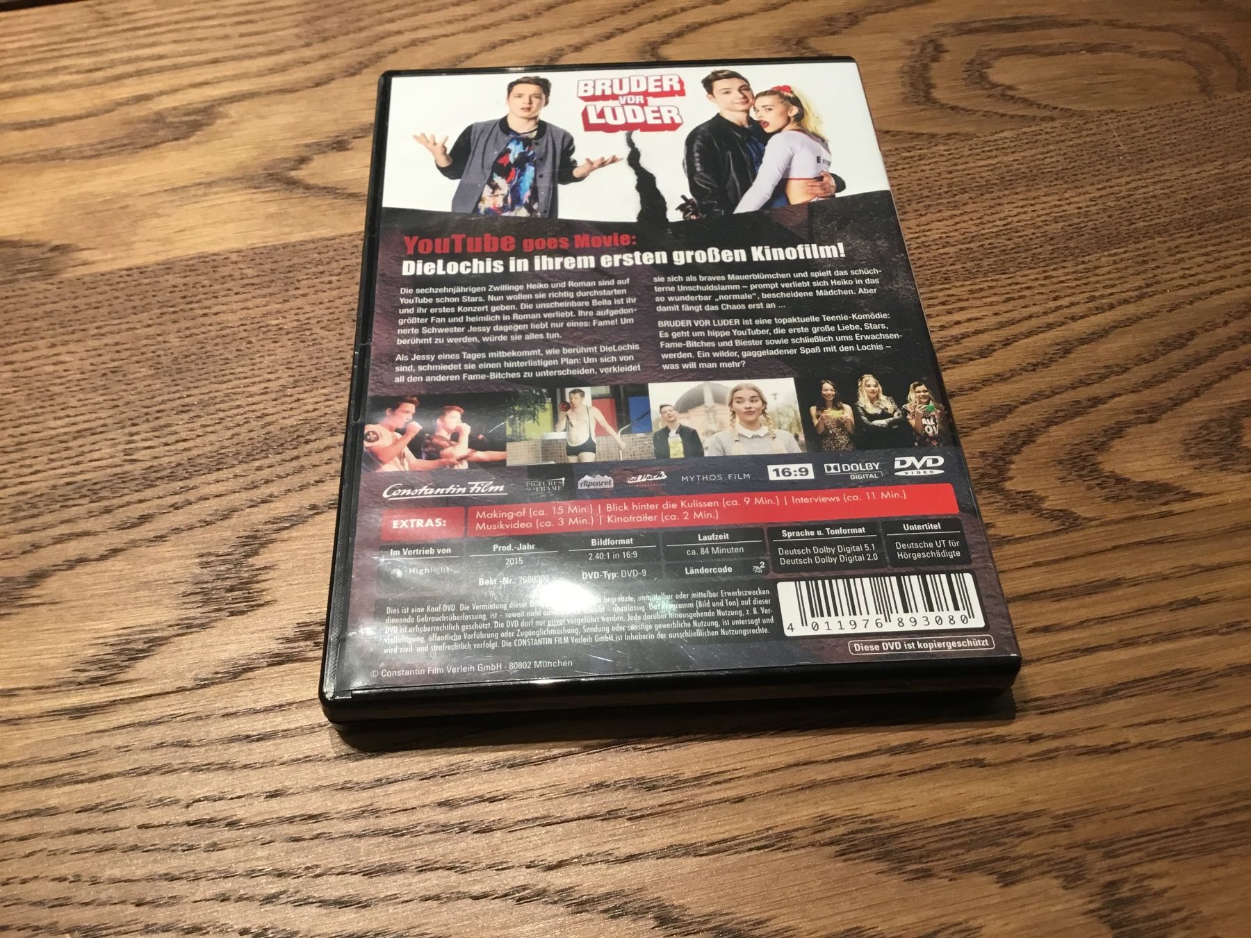 Tous les DVDs: Bruder vor Luder - DVD (FSK 6) – D'occasion à Würenlos par Chicca2004 1
