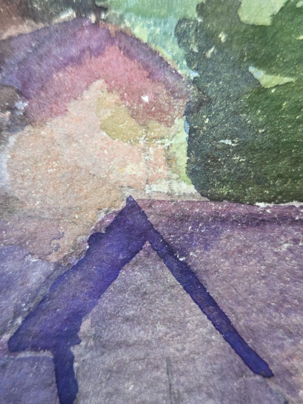 Dipinti: Aquarell Ferdinand Meyer-Streiff Engi GL 1929 – Usato da Rheinfelden venduto da Badelus 5
