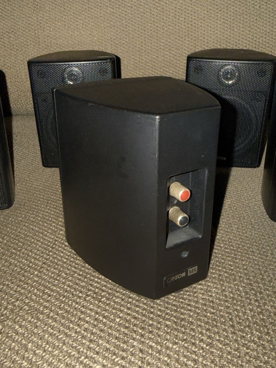 Canton Casse acustiche: Ensemble 5 enceintes Canton noires – Usato da Zürich venduto da Butpiquant 2