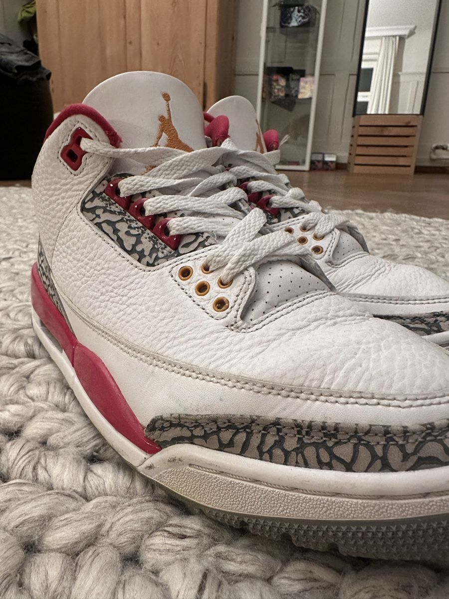 Jordan Scarpe da uomo: Jordan 3 Retro Cardinal, Gr. 40.5 – Usato da Willisau venduto da Fredy_08 1