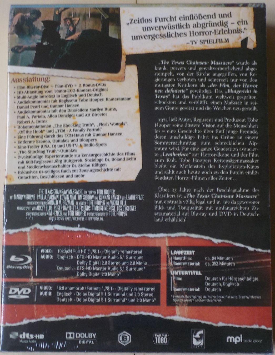 Tutti i DVDs: THE TEXAS CHAINSAW MASSACRE.....ultimate collector's edition – Nuovo (secondo la descrizione) da Reinach AG venduto da Masi 1