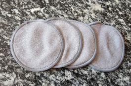 4 Stück Make-up-Entferner Pads waschbar NEU