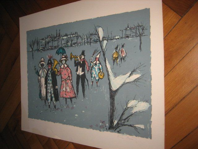 Grafiken & Lithographien: Basler Fasnacht Litographie – Gebraucht aus Winterthur von pf02 1