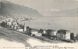 Montreux hôtels lorius et la dent du midi