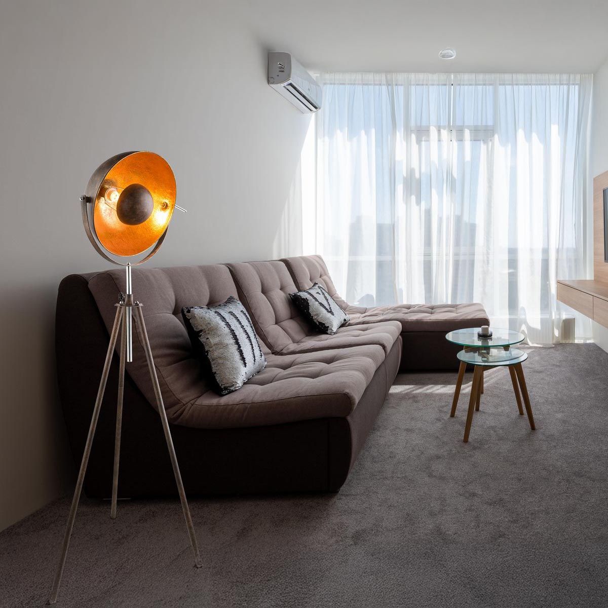 Lampade: Stehleuchte, Metall, 179 cm Höhe – Nuovo (secondo la descrizione) da Kreuzlingen venduto da Smart-Light