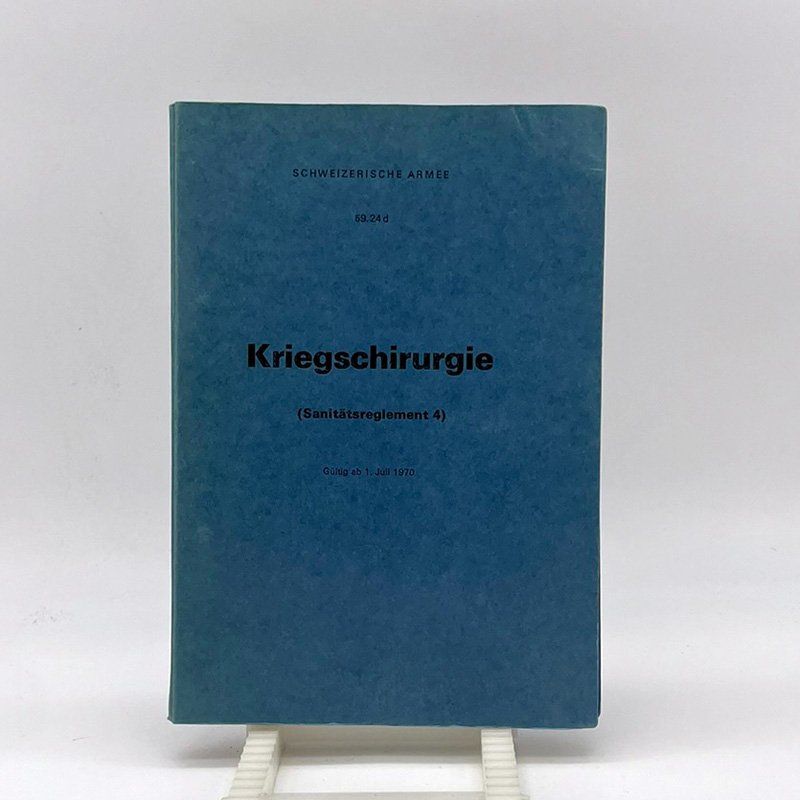 Libri: Reglement Kriegschirurgie – Usato da Uerkheim venduto da fabulafero
