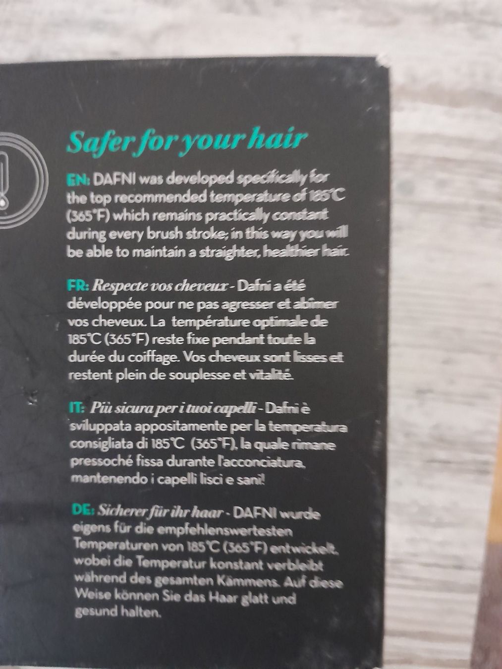 Altro per la cura dei capelli: Dafni Glättbürste – Usato da Zürich venduto da Sustainability 6