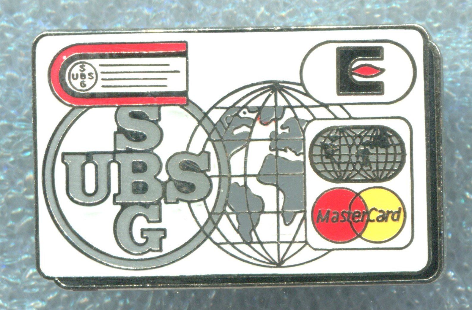 UBS Plaketten & Abzeichen: UBS Bank  EC MasterCard – Gebraucht aus Winterthur von Sammleroase