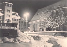 Winternacht in HERISAU vor 54 Jahren