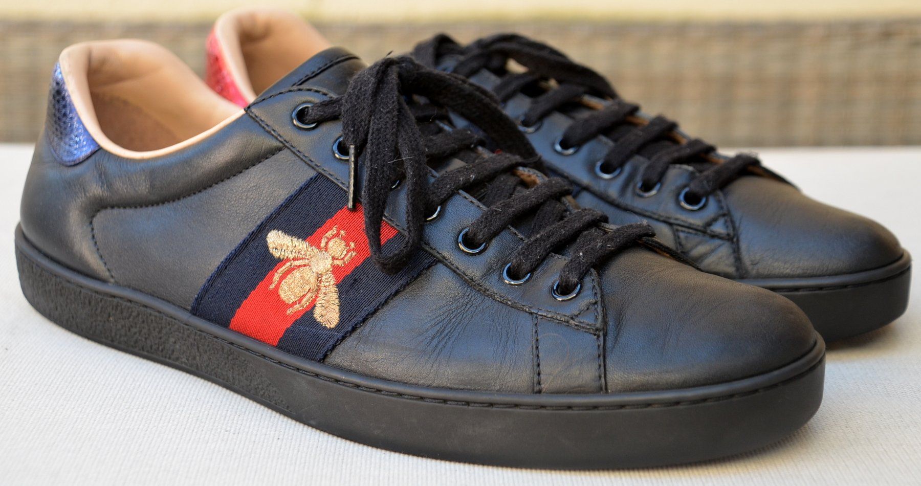 Gucci Scarpe da uomo: Sneakers Gucci Ace  . 9 = 43 / 28,5 cm – Usato da Collonges venduto da Auganien 1