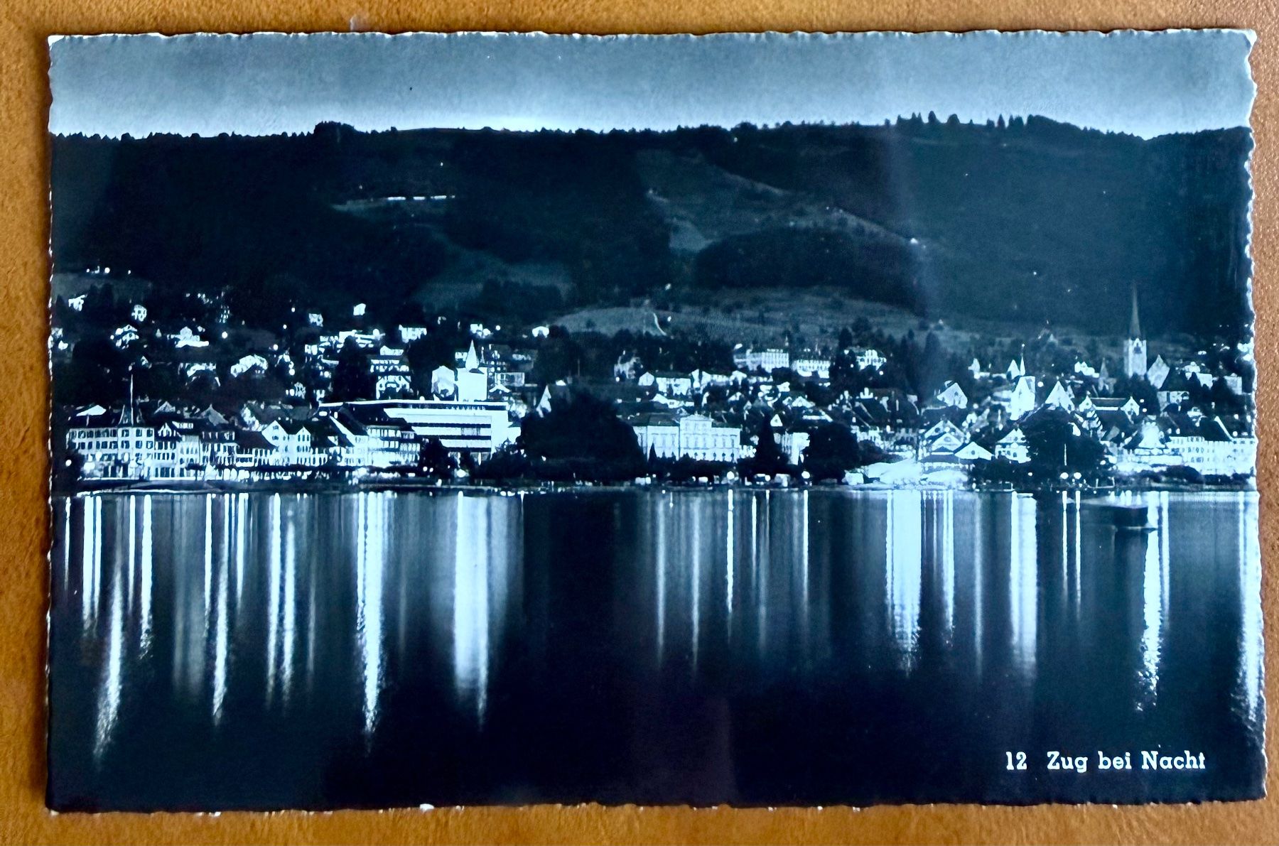 Cartoline postali: Zug bei Nacht. 1970 – Usato da Lutry venduto da Ediego