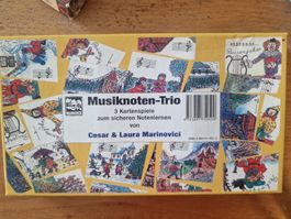 Lernspiel: Musiknoten Trio