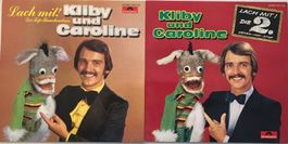 Kliby und Caroline – Lach mit / Lach mit, die 2. (2 LPs)