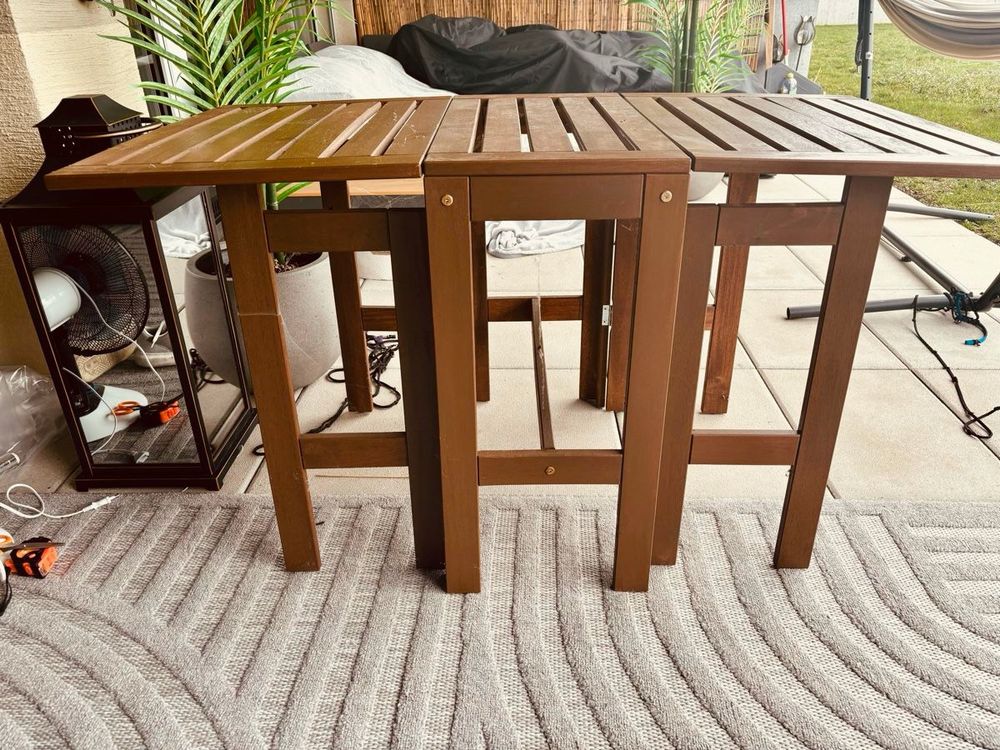 53+ Holz Gartentisch Ikea, Ich verkaufe einen holztisch und zwei