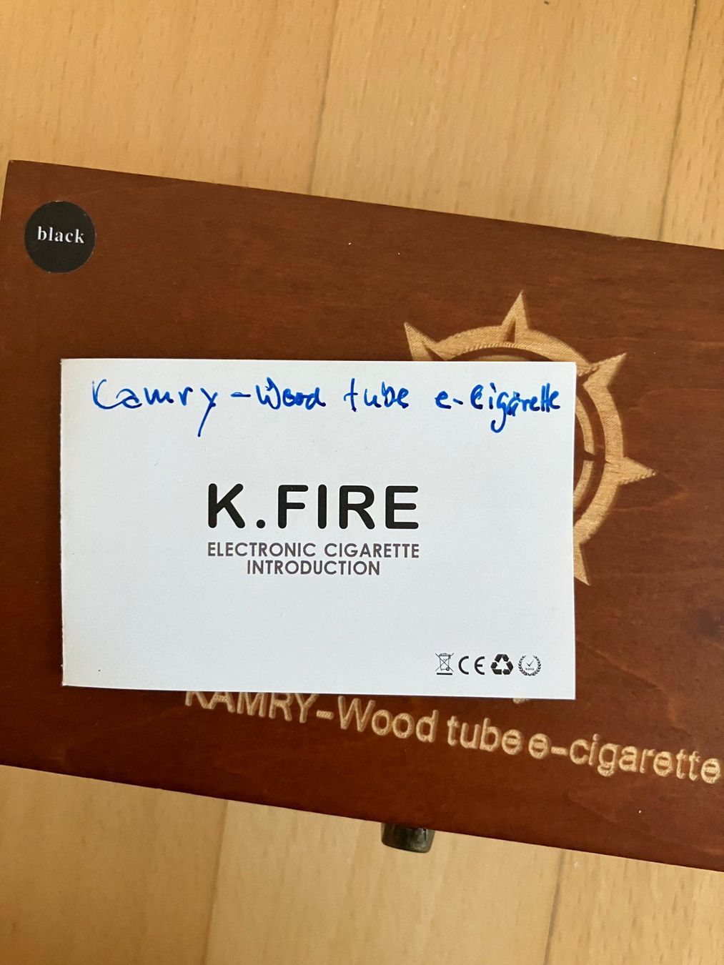 Altri Prodotti per fumatori: Kamry wood Tube E-Zigarette – Usato da Murten venduto da tanjens 3
