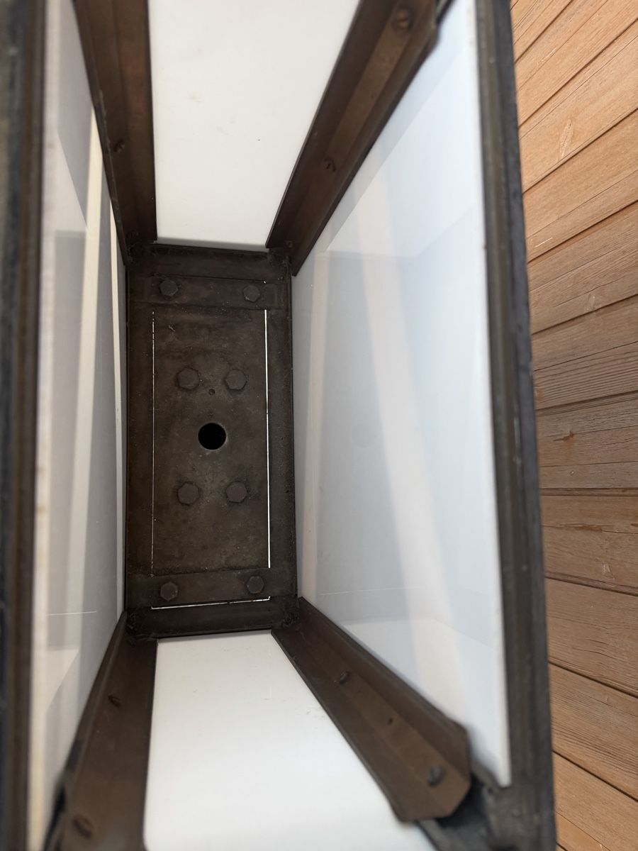 SBB/CFF/FFS Lampade: Alte Weichenlampe SBB auf Sockel – Usato da BADEN venduto da Sprinz 2