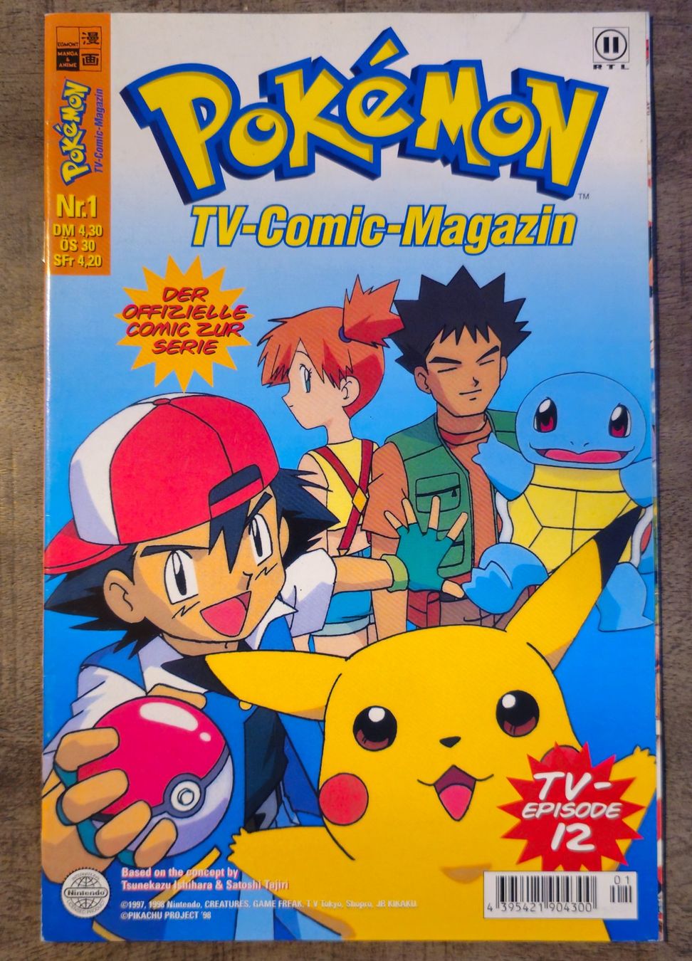 Pokémon Carte collezionabili: 6x Pokemon Comics Hefte Magazine Pikachu – Usato da Alpnach Dorf venduto da FrankyFranks 2