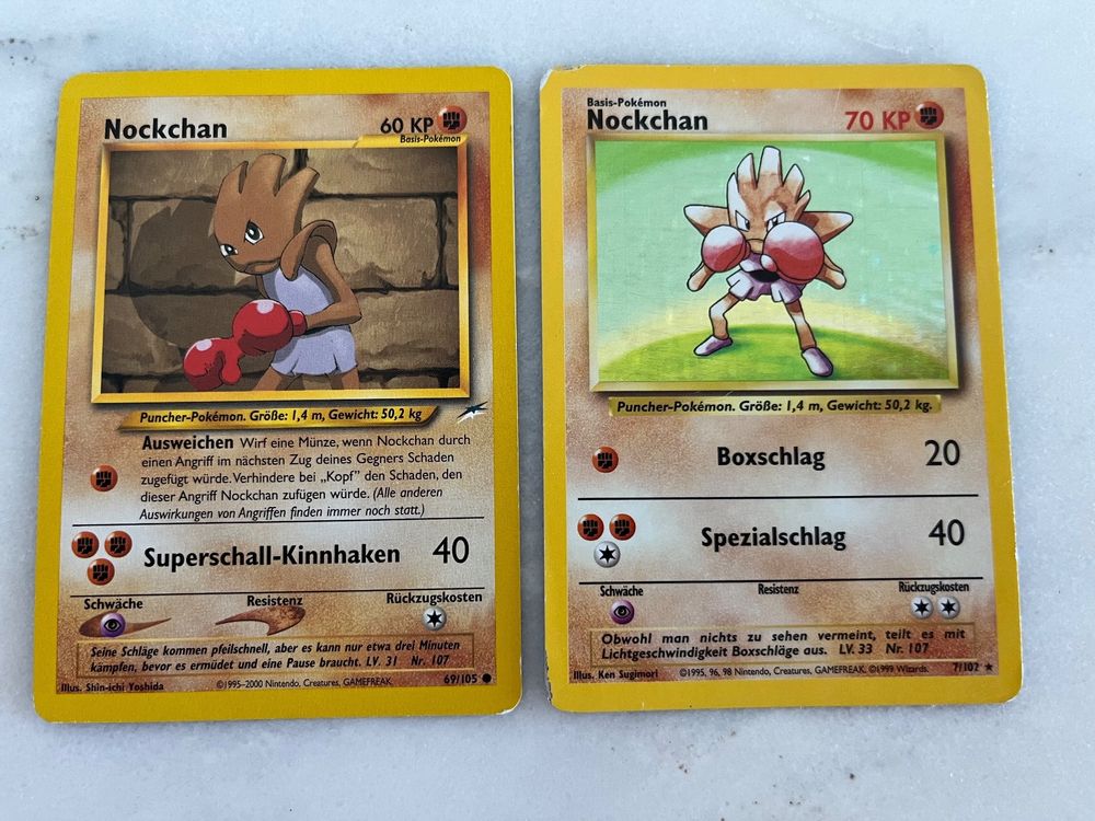 Pokemon: Nockchan Base holo & Neo Destiny (Gebraucht) in Dübendorf für ...