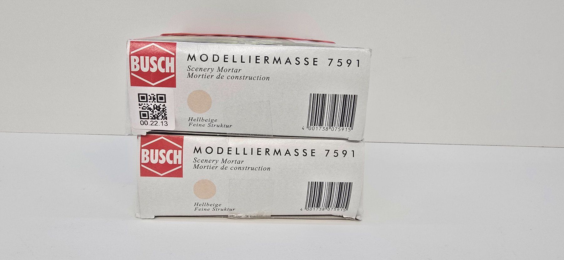 Busch Modellini di ferrovie: Busch Modelliermasse 7591 3st. – Nuovo (secondo la descrizione) da Büsserach venduto da ModellbahnDepot