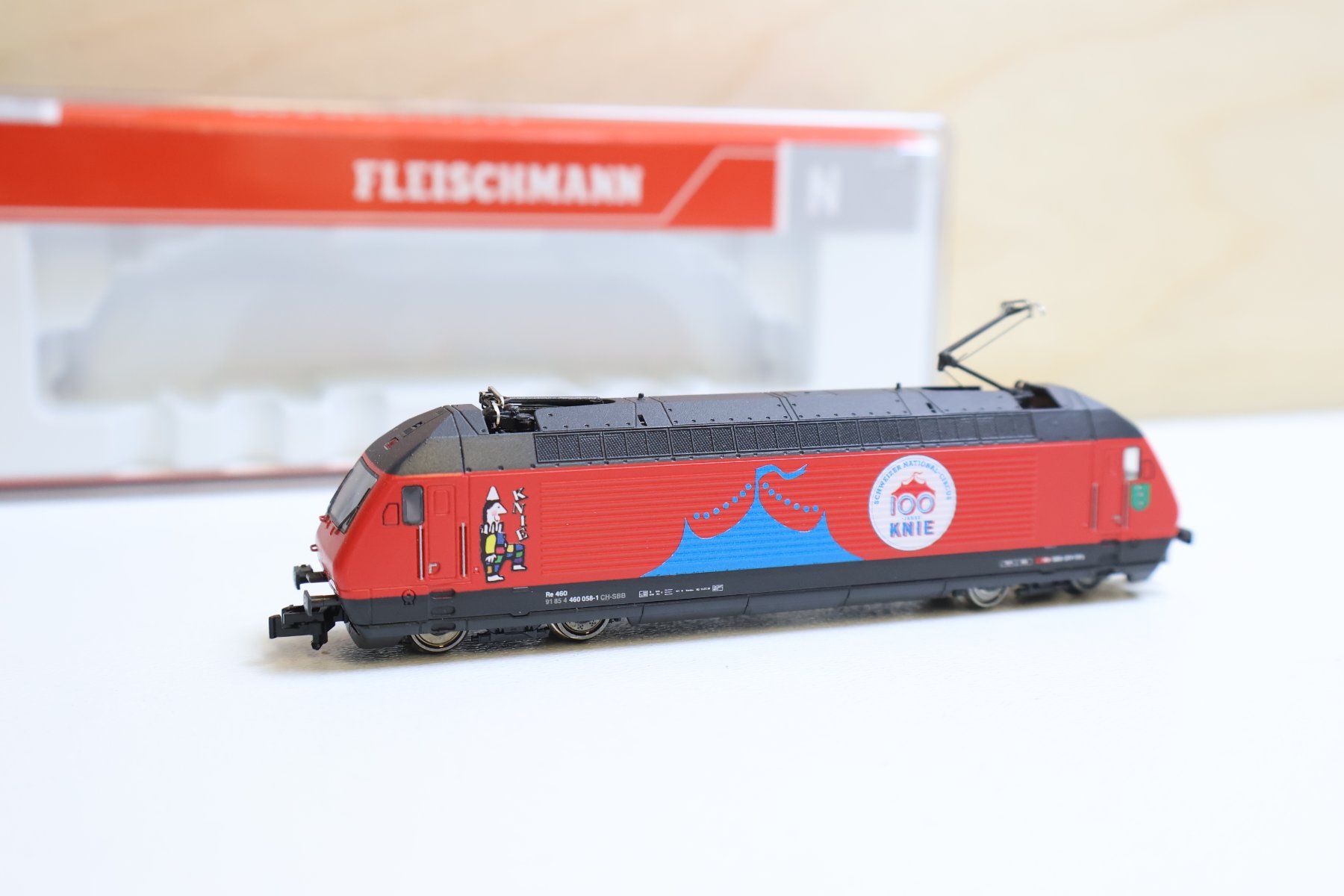 Fleischmann Modellini di ferrovie: Fleischmann Digital - Knie SBB Re 460 E-Lok - 731501 N – Usato da Winterthur venduto da Monstera 2
