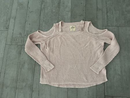 Hollister Strick-Pullover rosa Grösse M 💕