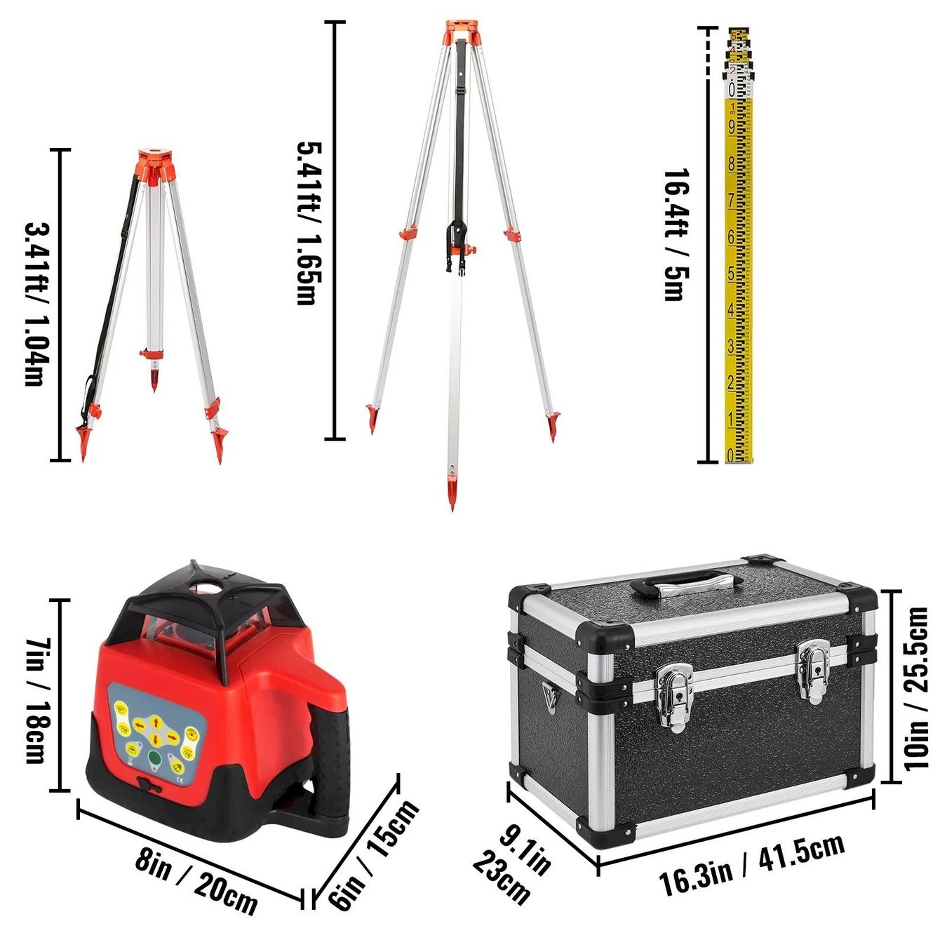 Messen: VEVOR Professional Rotationslaser – Neu und originalverpackt aus Bottighofen von zaap 7
