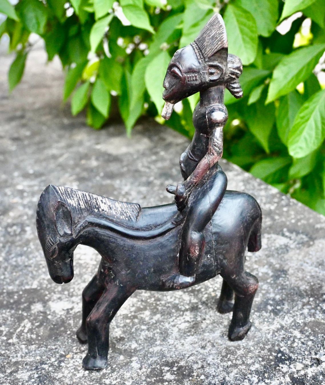 Skulpturen & Statuen: alte afrikanische Reiterstatue SENUFO  H 35.5cm Z156 – Gebraucht aus Pfaffhausen von mono_rec 2