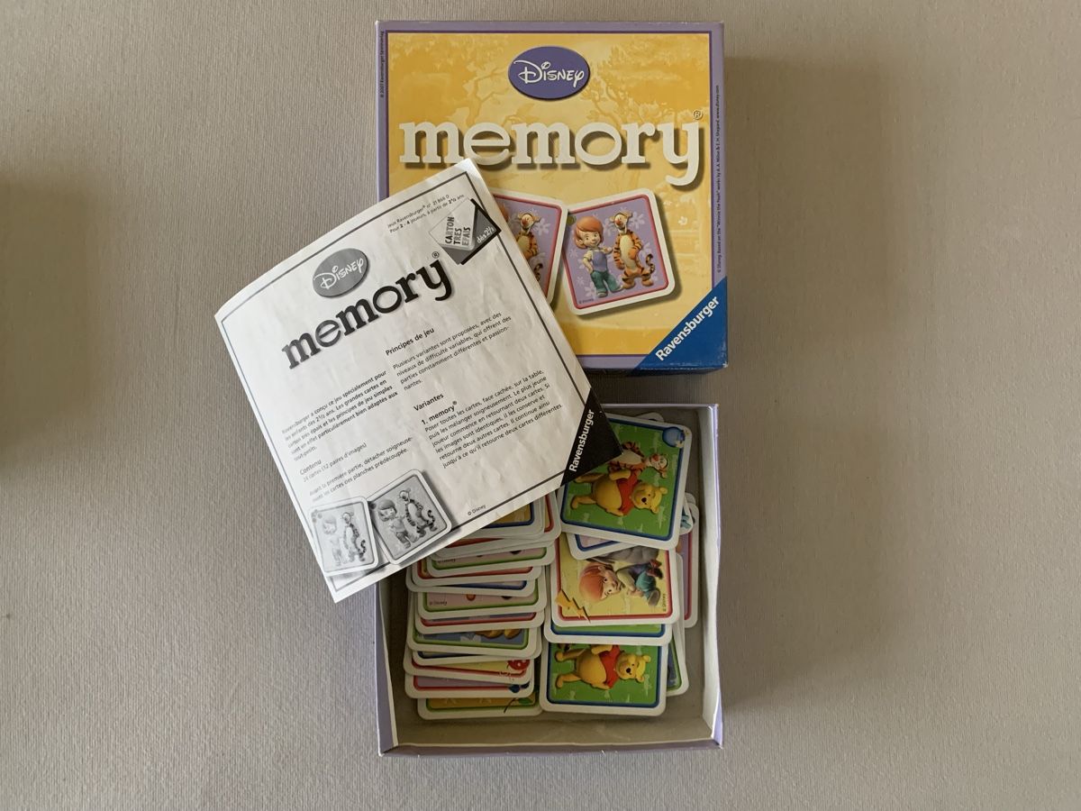 Ravensburger Giochi: Memory Ravensburger Disney, Winnie Pooh, Nemo – Usato da Aarwangen venduto da ChristineHoKa 1