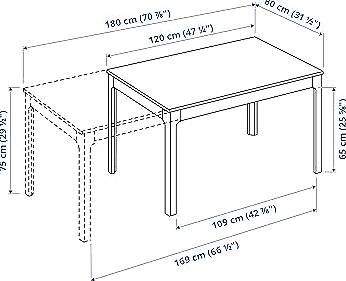 Tavoli: Esstisch inkl. 6 Stühle, IKEA Ekeladen – Usato da Aesch BL venduto da pusteplum 1