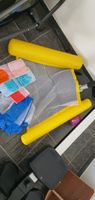 Schwimmhilfe Wassernudel mit Netz und Schwimmflügel Gelb