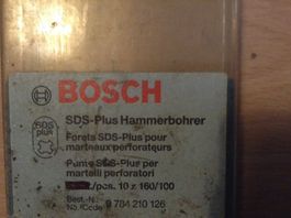 2 Steinbohrer zu Bosch-SDS-Plus Hammerbohrer