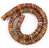 Jaspe picasso perles 8x3mm