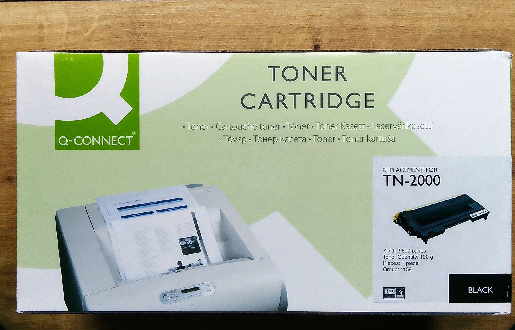 Cartucce per stampanti & toner: Q-Connect TN-2000 Toner schwarz – Nuovo e nell'imballaggio originale da St. Gallen venduto da MsLaura