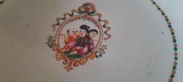 Rare assiette chinoise antique 18ème siècle