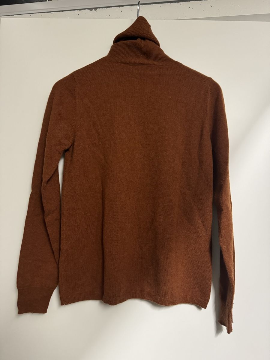 Max Mara Maglioni & Felpe: MaxMara Studio Rollkragenpullover aus Kaschmir raun Grösse S – Usato da Zürich venduto da Chanelle07 1