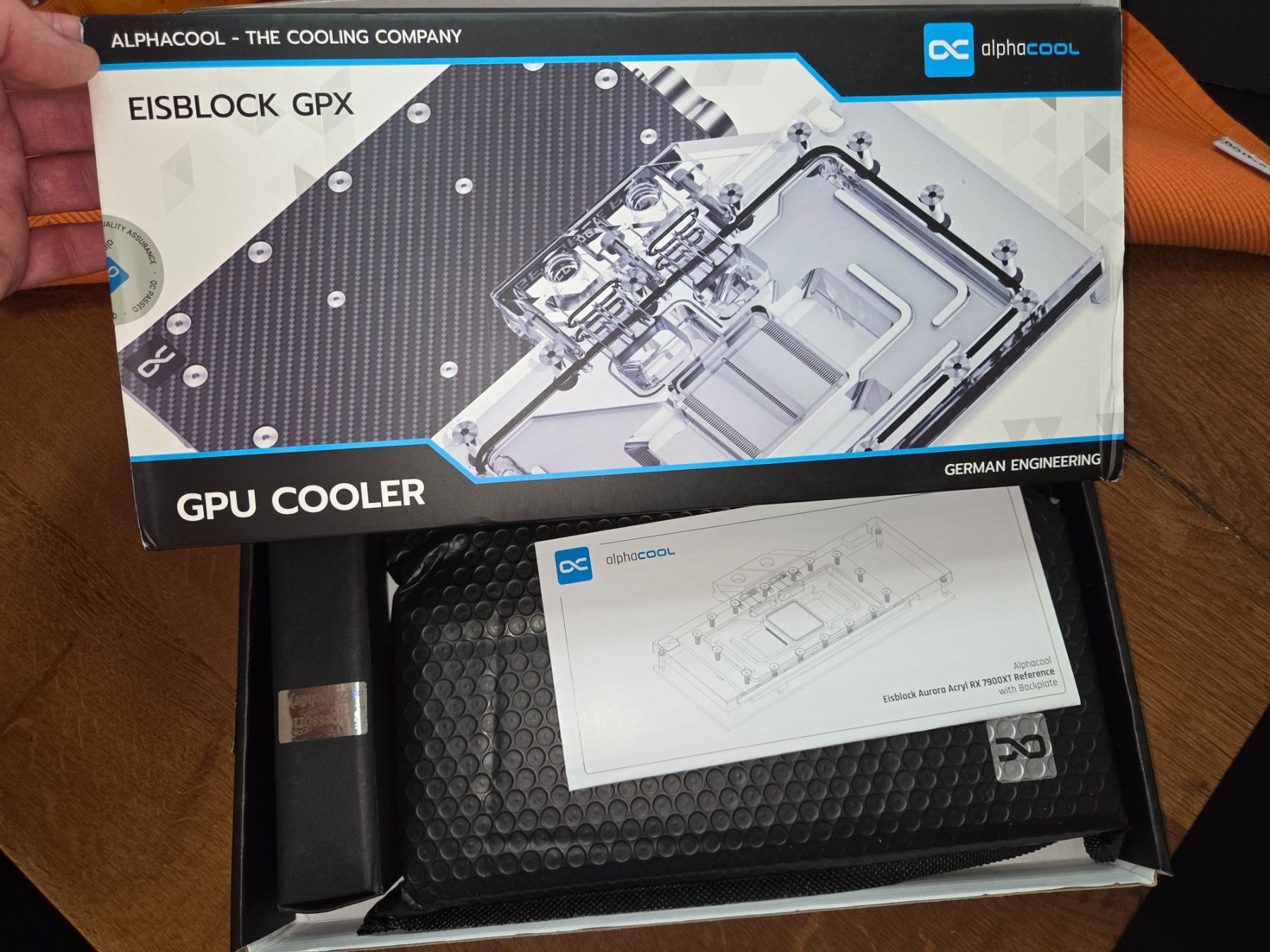 Alphacool Componenti elettronici: Alphacool Eisblock Aurora Acryl RX 7900XT - 13548 – Nuovo (secondo la descrizione) da Lufingen venduto da Richard93 1