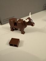 Figurine animal Lego taureau vache ferme 