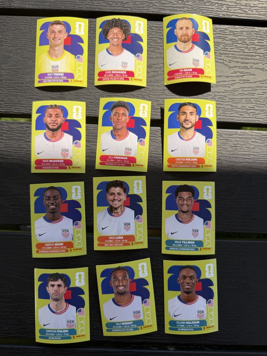 Panini Carte collezionabili: FIFA World Cup 2026 Panini, Diverse USA – Nuovo (secondo la descrizione) da Seengen venduto da Gegu2