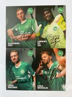 FCSG Spielerkarte Autogrammkarten Vogt Zigi Daschner Boukhal