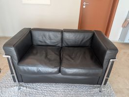 Designklassiker Cassina LC2 2er-Sofa Guter Zustand