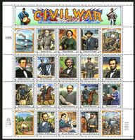 USA 1994 - Bürgerkrieg 1861- 1865 / Bogen Postfrisch **