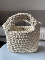 Handgemachte gehäkelte Tasche klein (XS)