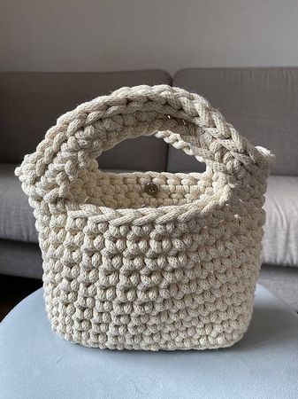 Handgemachte gehäkelte Tasche klein (XS)
