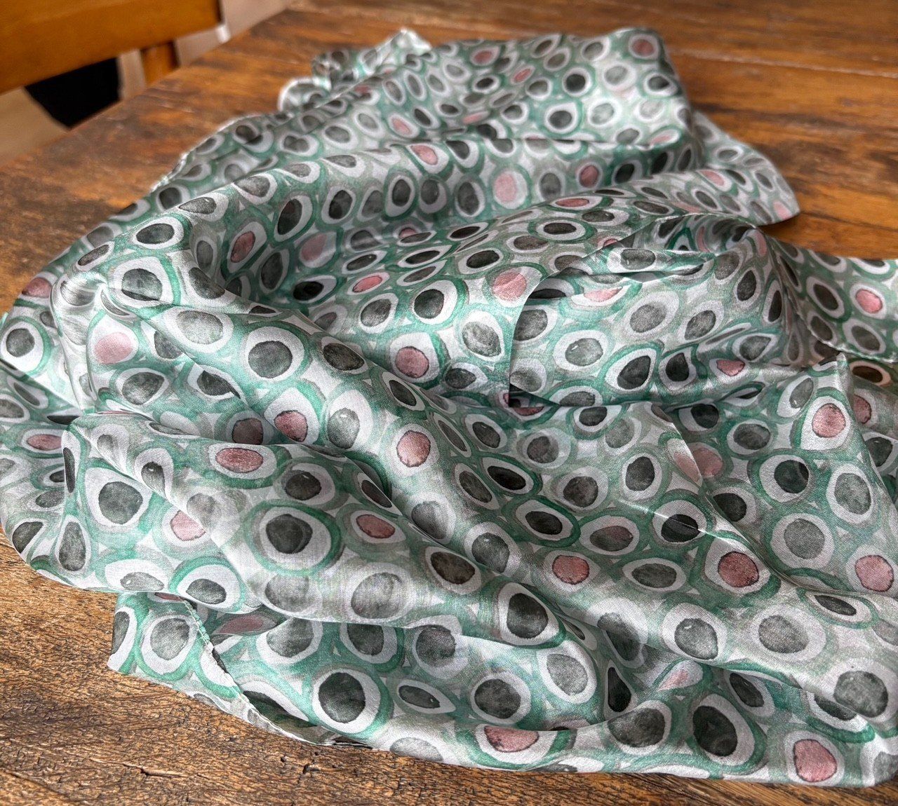 Foulards, Tücher & Schals: FOULARD 100% SOIE!! – Neu und originalverpackt aus Locarno von NicoNion 4