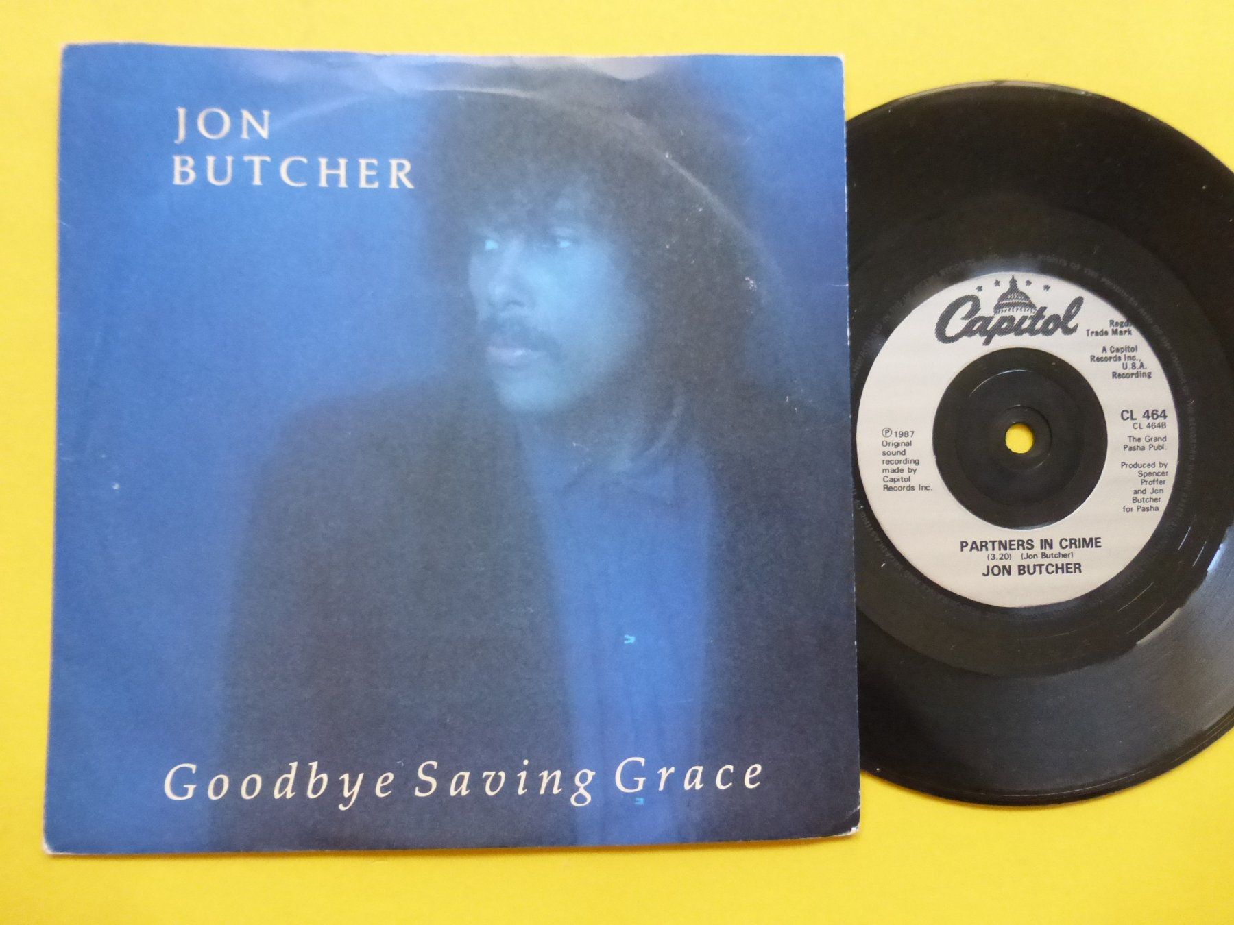 Schallplatten: Jon Butcher – Goodbye Saving Grace – Gebraucht aus Zürich von Swiss57