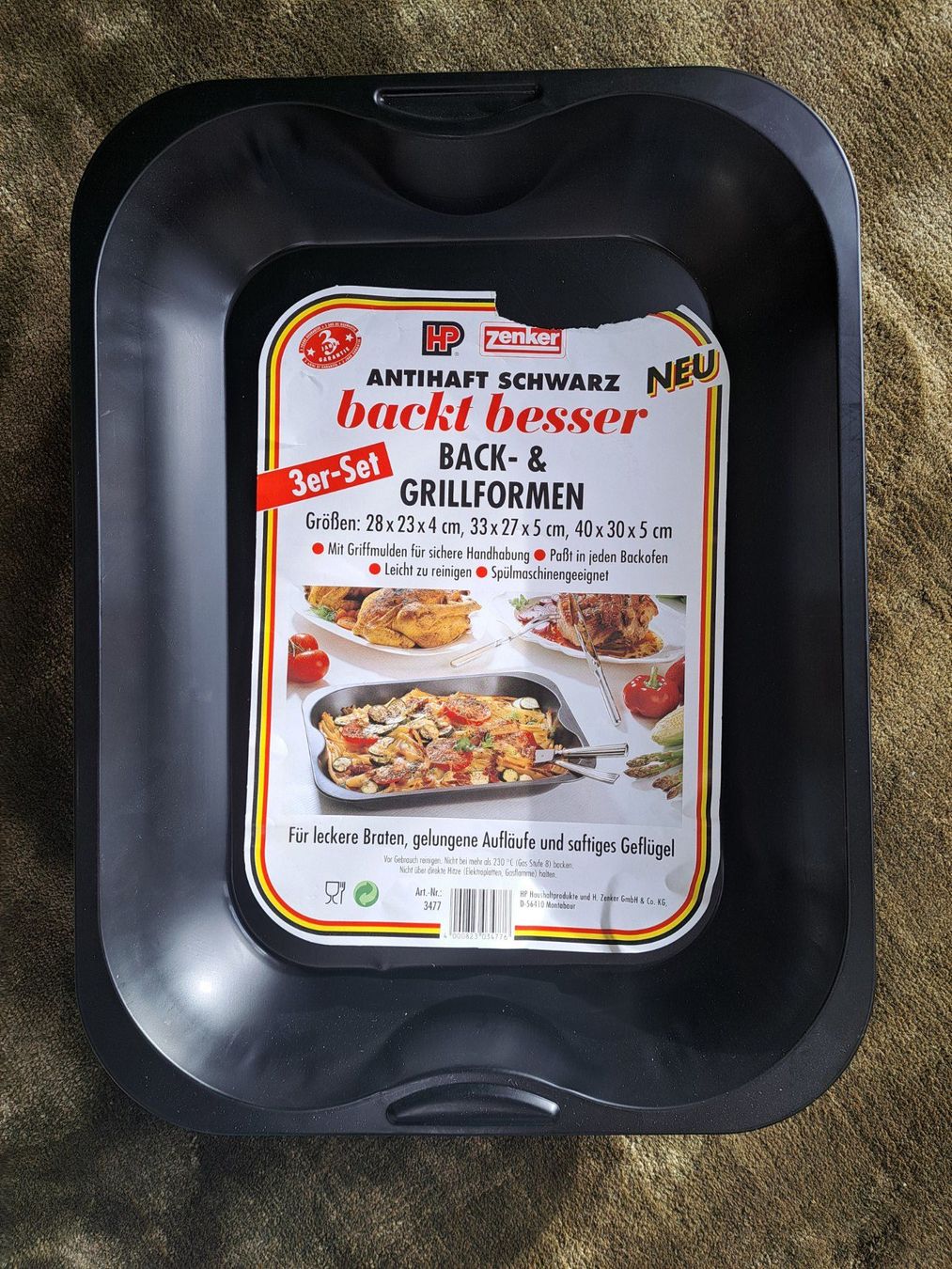 Teglie da forno: Backform und Grillform, von Zenker, Schwarz, Neu – Nuovo (secondo la descrizione) da Volketswil venduto da ronbons